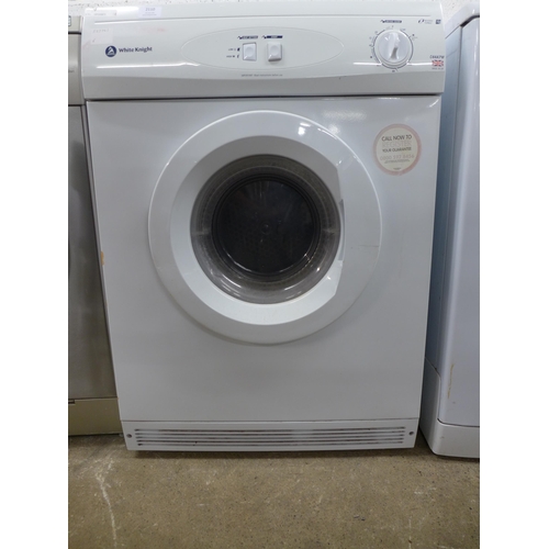 2110 - A white Knight C444A7W 7kg tumble dryer