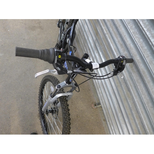 2117A - A Vertigo Eiger aluminium framed full suspension MTB with disc brakes and Shimano gear set  * Police... 