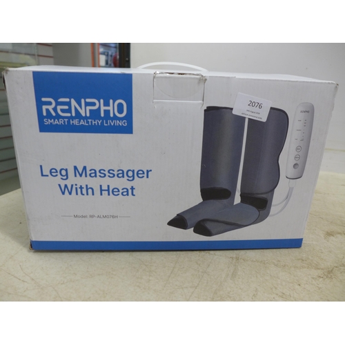 2076 - A Renpho RP-ALM076H leg massager with heat settings