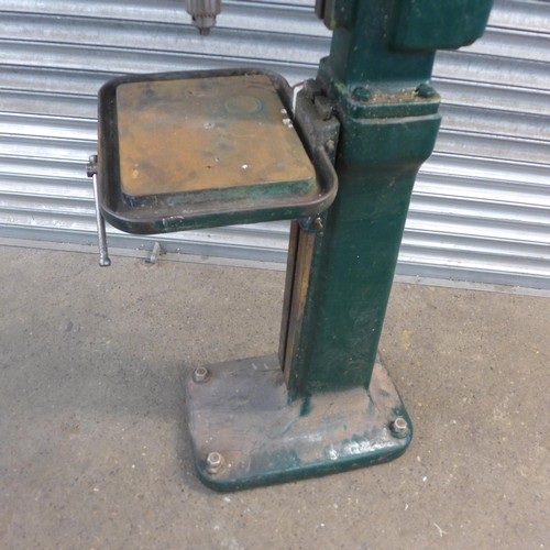 2130 - A Corona 12AX heavy duty workshop pillar drill - 240v single phase