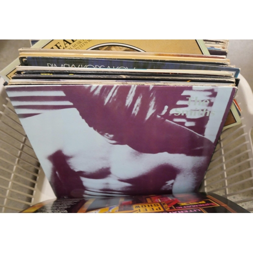 1079 - A collection of LP records 1980 and earlier, some new wave, alternative, 1960s/70s easy listening an... 