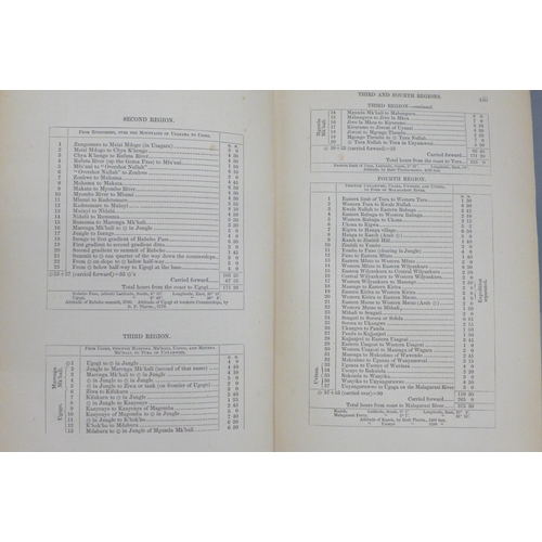 609 - One volume, The Lake Regions of Central Africa by Richard Burton, published by Harper & Brothers, Fr... 