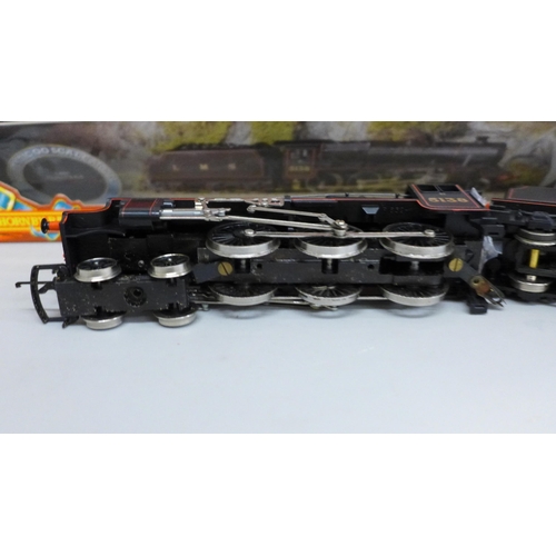 621 - A Hornby Railways R320 LMS Class 5 loco, black livery, boxed