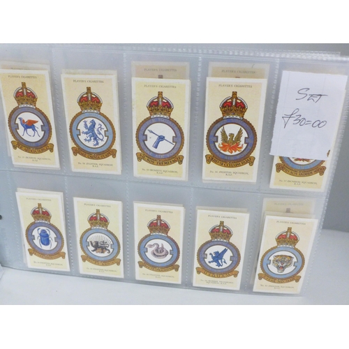 625 - Cigarette cards; 12 complete Players sets, including War Decorations, Drum Banners, Victoria Cross, ... 