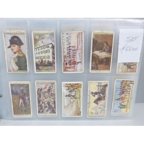 625 - Cigarette cards; 12 complete Players sets, including War Decorations, Drum Banners, Victoria Cross, ... 