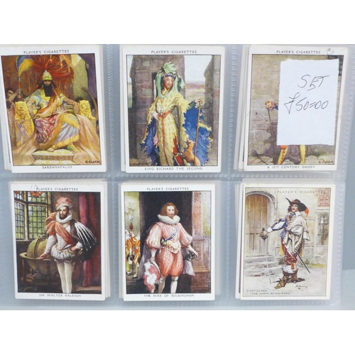 640 - Cigarette cards; 6 complete large Wills sets, including Heraldic, Arms; also Players Dandies, 232