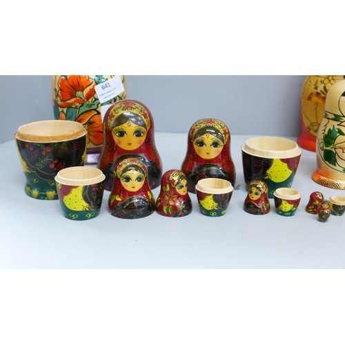 641 - Seven Russian dolls