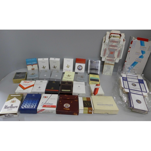 644 - A collection of approximately 26 original and dummy cigarette packets from Imperial Tobacco, 1970s/8... 