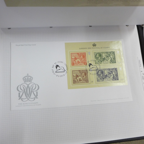 685A - Stamps; Great Britain 1999-2010 collection of commemorative issues in three albums, most issues pres... 