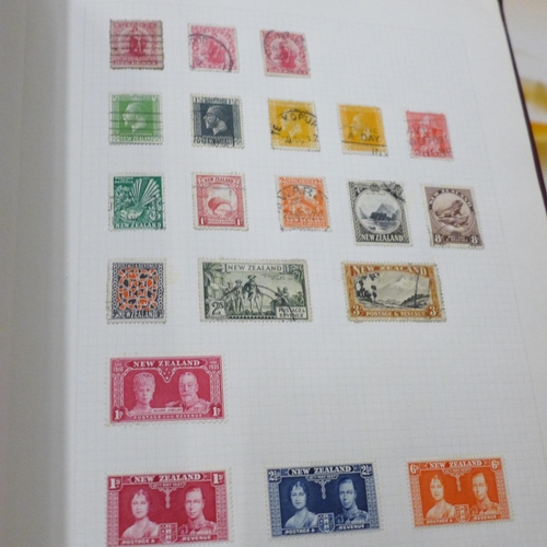 691 - A box of mixed stamps and First Day Covers; a SG Great Britain Commemorative Stamps album, Chinese T... 