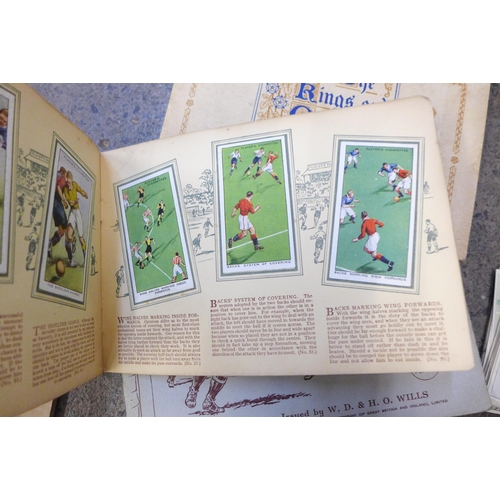 708 - A collection of loose cigarette cards including Ogdens, Gallagher, Wills, John Player's, five cigare... 