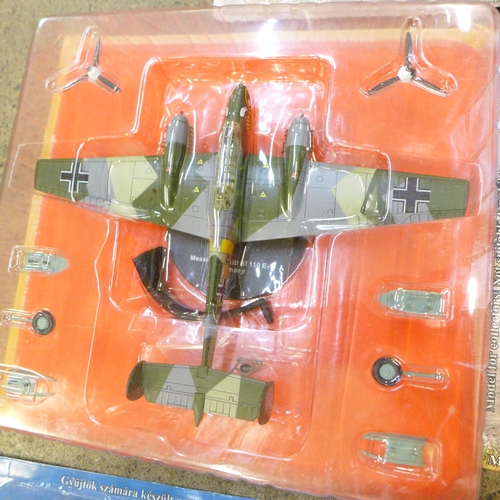 709 - A collection of packaged military aircraft