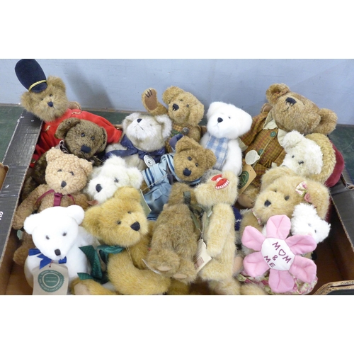 757 - A collection of Boyds bears, all with tags except one (16)