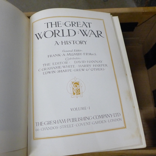 768 - The Great World War, A History in nine volumes, Frank A. Mumby, F.R. Hist. S.