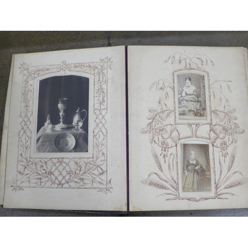 770 - Antiquarian photographs, carte des visite and photograph albums; Victorian and later images, some lo... 