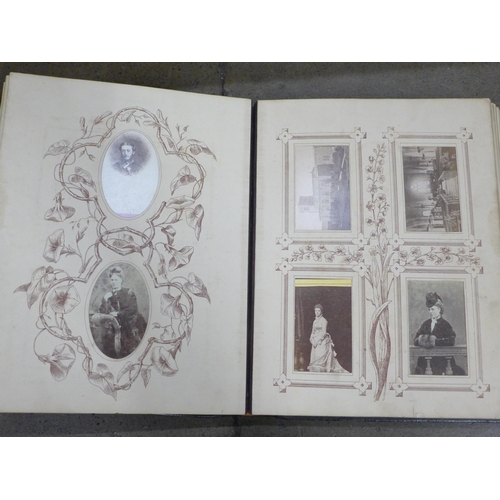 770 - Antiquarian photographs, carte des visite and photograph albums; Victorian and later images, some lo... 