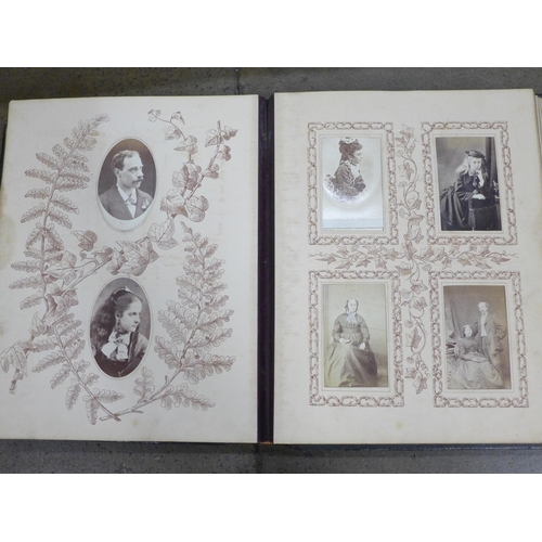 770 - Antiquarian photographs, carte des visite and photograph albums; Victorian and later images, some lo... 