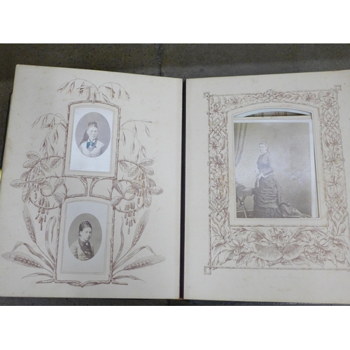 770 - Antiquarian photographs, carte des visite and photograph albums; Victorian and later images, some lo... 