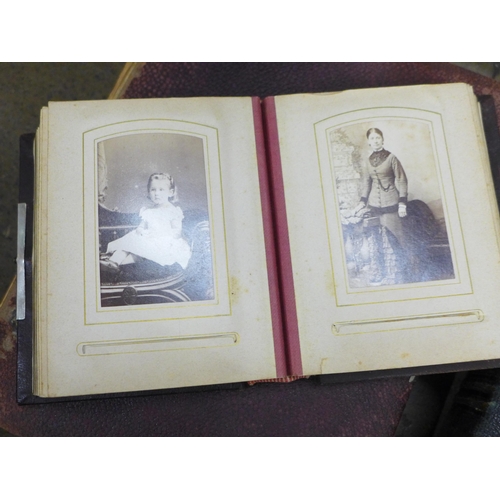 770 - Antiquarian photographs, carte des visite and photograph albums; Victorian and later images, some lo... 