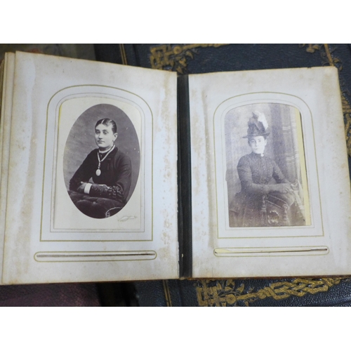 770 - Antiquarian photographs, carte des visite and photograph albums; Victorian and later images, some lo... 