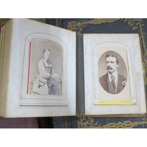 770 - Antiquarian photographs, carte des visite and photograph albums; Victorian and later images, some lo... 