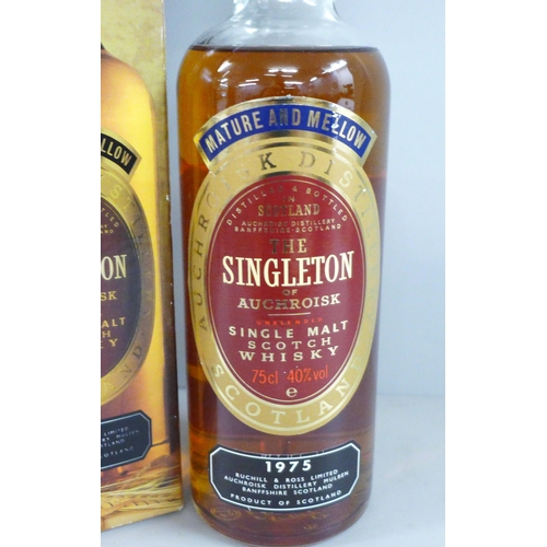 782 - A bottle of The Singleton of Auchroisk single malt scotch whisky, 1975, boxed