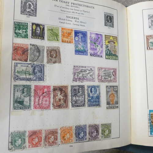 811 - Stamps; three albums of general world stamps