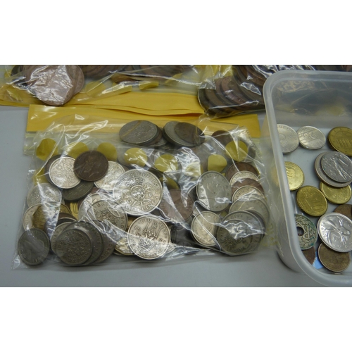 891 - British and foreign coinage