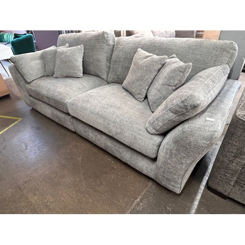 1428 - Selsey 3 Seater Titanium Fabric Sofa, Original RRP £833.33 + Vat (4210-20) *This lot is subject to V... 