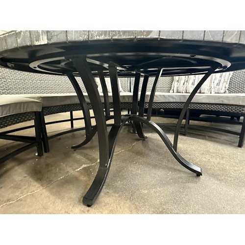 1435 - 4 piece Woven Dining Set Park Falls , Original RRP £1916.66 + Vat (4210-2) *This lot is subject to V... 