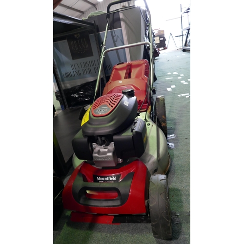 6289 - Mountfield Self Propelled Lawn Mower With Honda Engine ( With Grass Collector And Petrol Cap)(330-28... 