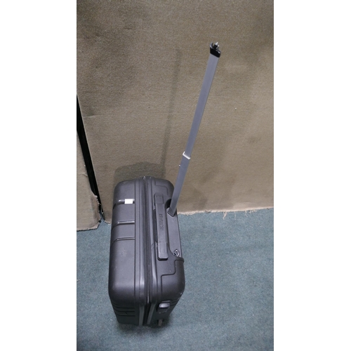 6294 - At Jetdriver Large Blue Hardside suitcase And American Tourister Jetdriver Carry on 55Cm 4 Wheel Spi... 