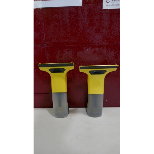 6075 - 2 x Karcher Window Vacs Wv6 (Damaged) (330-101,102) *This lot is subject to VAT