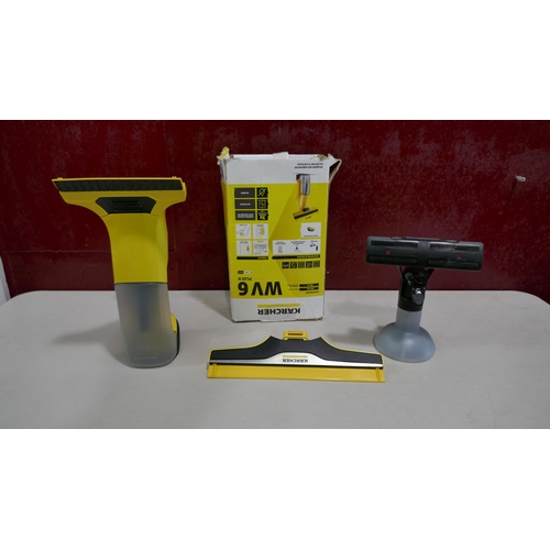 6076 - Karcher Window Vac Wv6+Spray Bottle   (330-100) *This lot is subject to VAT