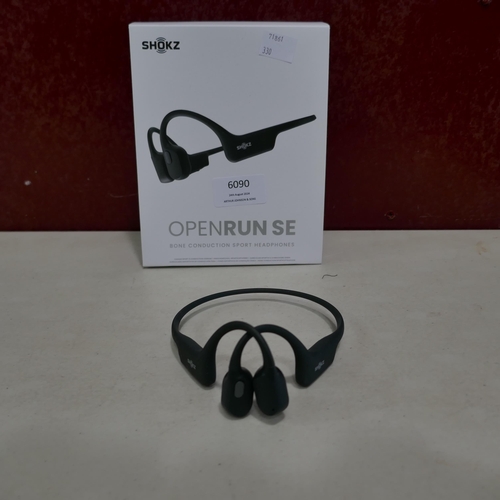 6090 - Shokz Open Run Se Grey Wireless Headphones (330-154) *This lot is subject to VAT