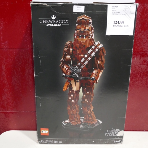 6097 - Lego Star wars Chewbacca ( incomplete)- 75371 , Original RRP £124.99 + VAT (330-148) *This lot is su... 