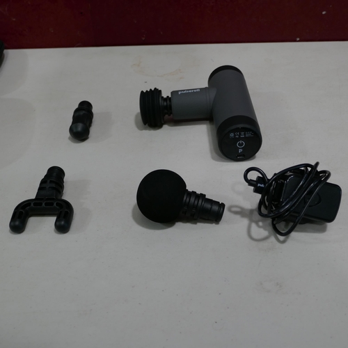 6101 - Pulseroll Mini Massage Gun With Case  (330-183) *This lot is subject to VAT