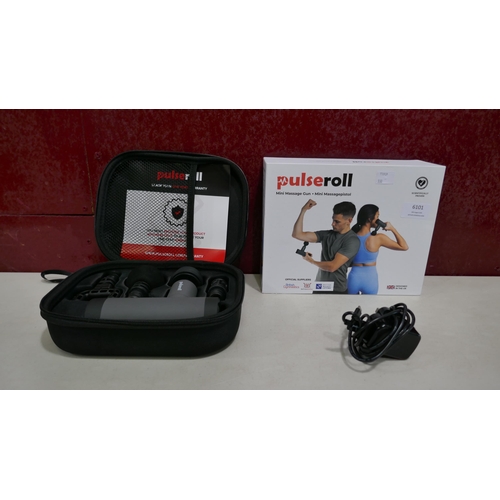 6101 - Pulseroll Mini Massage Gun With Case  (330-183) *This lot is subject to VAT