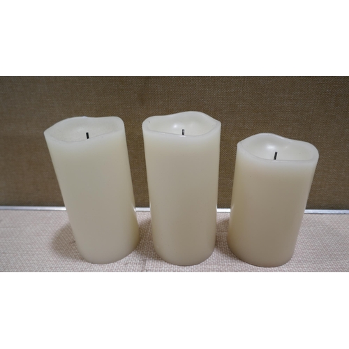 6067 - Led Colour Changing Candles - No Remote (330-29) *This lot is subject to VAT