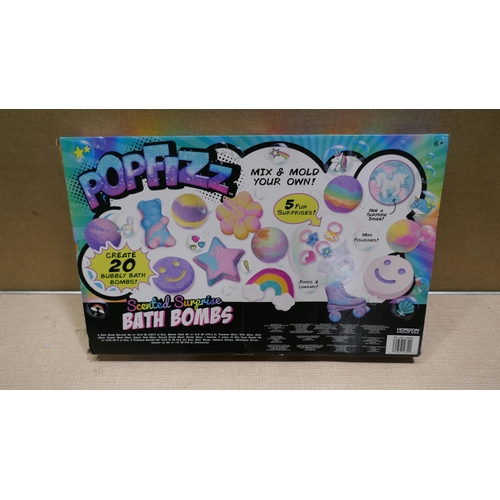 6257 - Pop Fizz Scented Surprise bath Bombs  (330-53) *This lot is subject to VAT