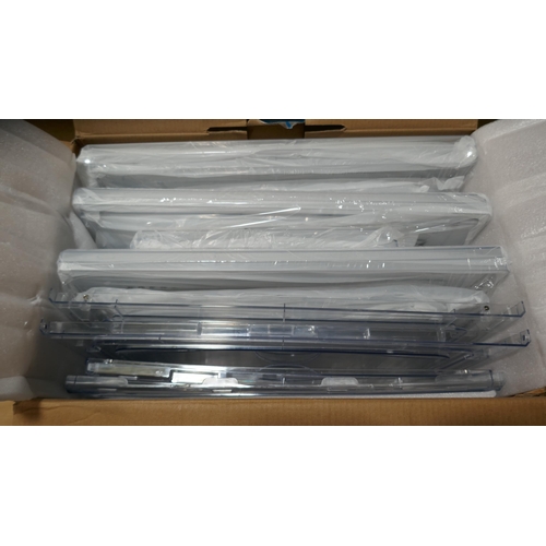 6259 - Stackable Shoe Boxes - 2 Door Access  (330-61) *This lot is subject to VAT