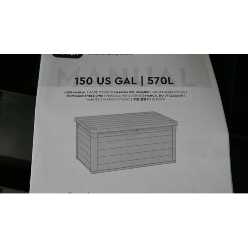 6307A - Keter cortina 150 Gallon Deck Box, Original RRP £99.99 + VAT (330-277) *This lot is subject to VAT