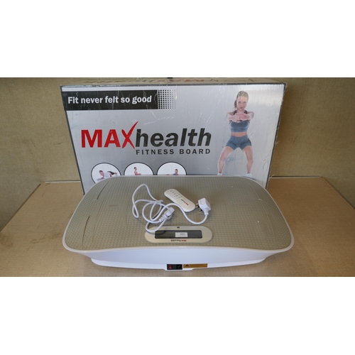 6001 - Maxhealth Fitness Board  With Remote - Model Max-Rs-Cst, Original RRP £399.99 + VAT (330-248) *This ... 