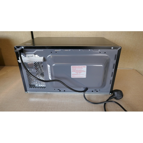 6024 - Panasonic Solo Black Microwave (330-12) *This lot is subject to VAT