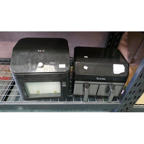 6338 - Sur La Table Air Fryer And A Instant Pot Air Fry Oven - Sold as Scrap - (329-356, 426)   * This lot ... 