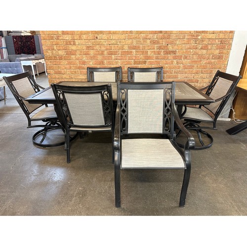 1464 - Agio Turner 7 piece Sling Dining Set, Original RRP £1249.99 + Vat (4210-5) *This lot is subject to V... 