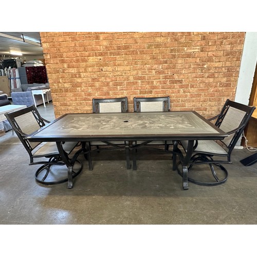 1464 - Agio Turner 7 piece Sling Dining Set, Original RRP £1249.99 + Vat (4210-5) *This lot is subject to V... 