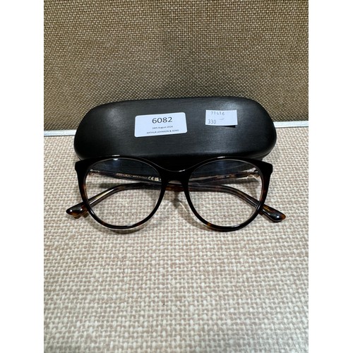 6082 - Jimmy Choo Glasses, Original RRP £107.84 + VAT (330-83) *This lot is subject to VAT