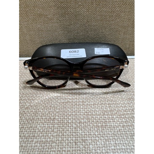 6082 - Jimmy Choo Glasses, Original RRP £107.84 + VAT (330-83) *This lot is subject to VAT