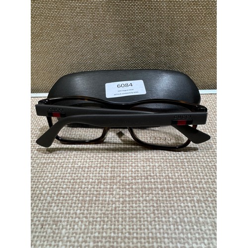 6084 - Gucci 56X16 Light Brown Glasses, Original RRP £179.77 + VAT (330-77) *This lot is subject to VAT